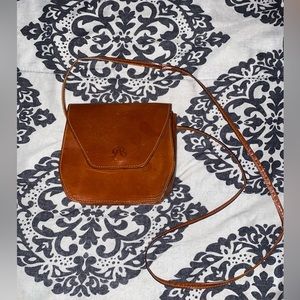 Genuine Leather Italian Crossbody Purse